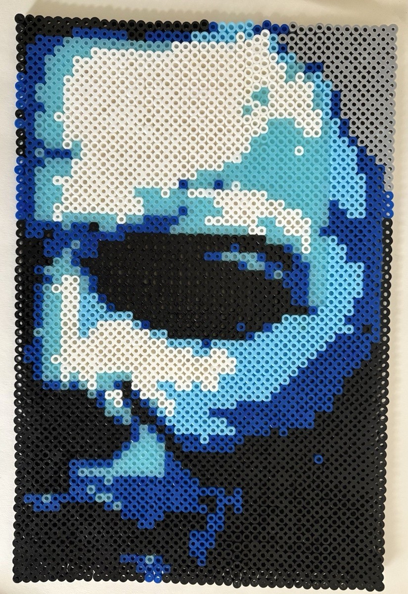 Michael Myers The Shape Halloween Horror Perler Bead Art Handmade