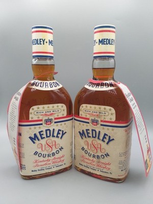 Medley's Kentucky Straight Bourbon Whiskey 43% Alkohol USA 2 x 0,7 Liter