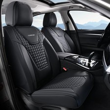 Waterproof Nappa Leather Car Seat Covers - Universal Fit For Cars Suvs Trucks