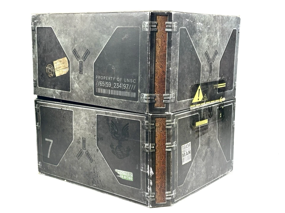 Halo Reach Legendary Collectors Edition Case Xbox360 Statue Game Incomplete*READ - Image 4 of 4