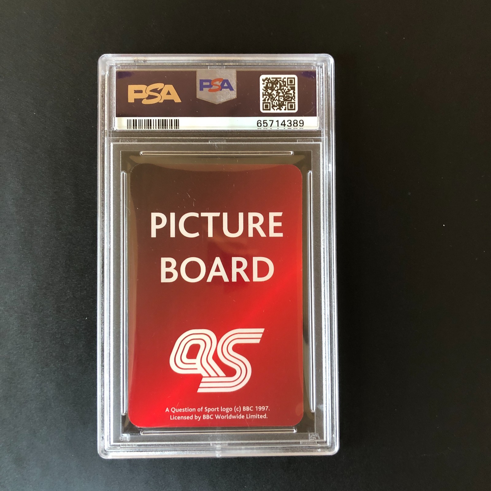 Floyd Mayweather 2007 A Question of Sport Boxing PSA 9 Mint Pop 9 view 5