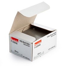Image of Makita Brad Nails Galvanised 16GA 32mm Pack of 2000 F-33948