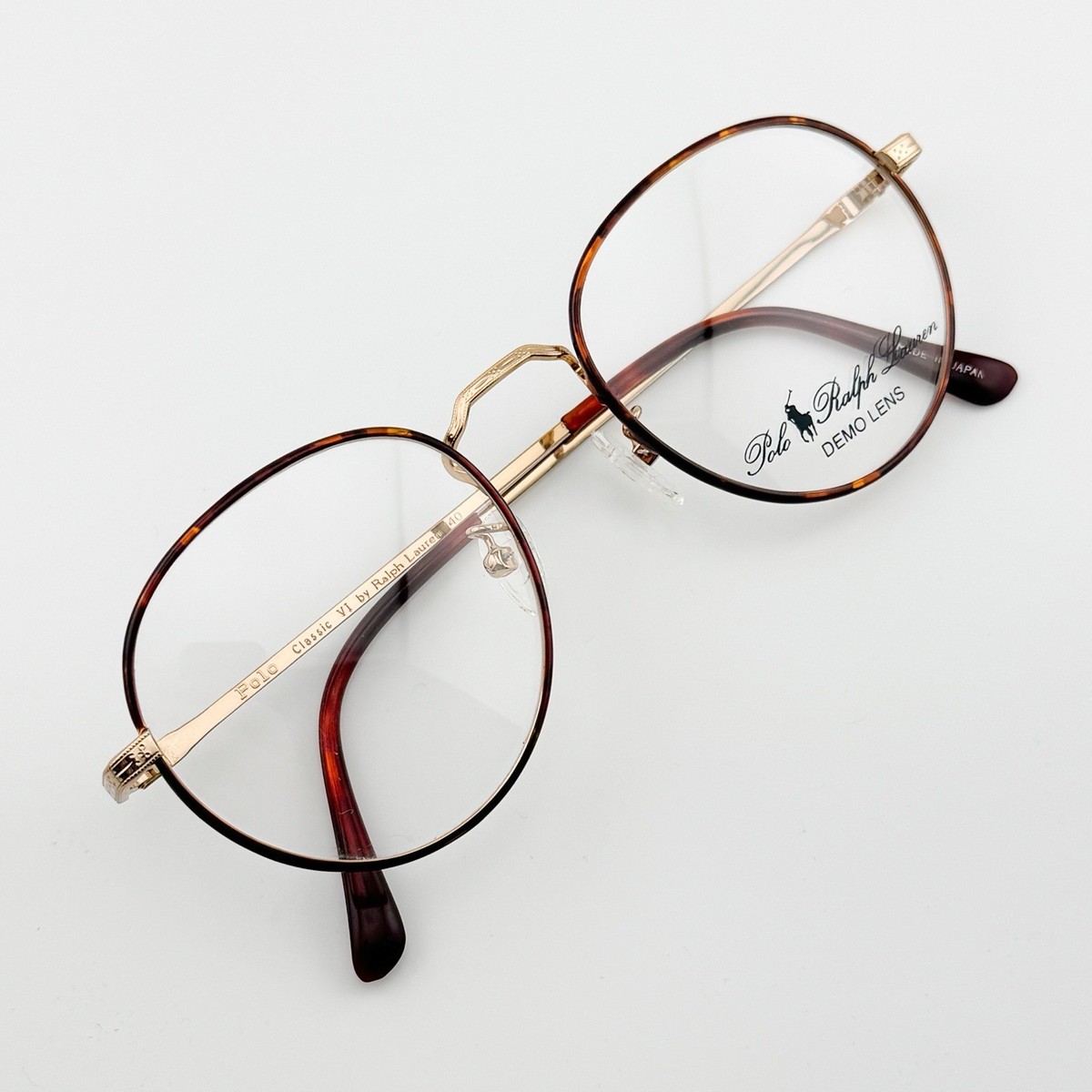 Vintage Polo Ralph Lauren Eyeglasses Classic VI Japan Frame