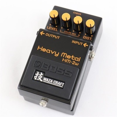 Boss HM-2W Heavy Metal Verzerrungspedal gebraucht Gitarreneffekte Waza...
