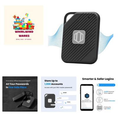 Offline Password Keeper   Secure Bluetooth Drive with 1,000 Credential Storage