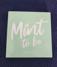 ⚘️COLOURPOP MINT TO BE 9 Pan Eyeshadow Palette  NEW-No Box  Pretty Color Story!!