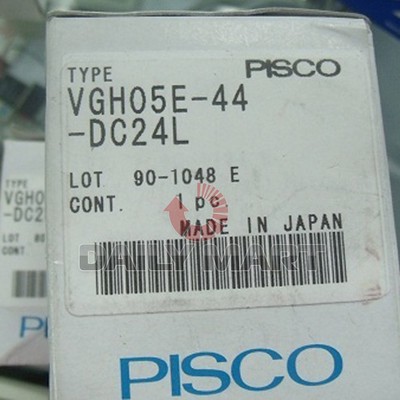 PISCO NEW VGH05E-44-DC24L PLC Vacuum Generator, Release Valve, Filter Type