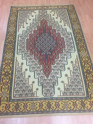 4'4'' x 6'6'' New Turkish Kilim (Kelim) Oriental Rug - Very Fine - Hand Made