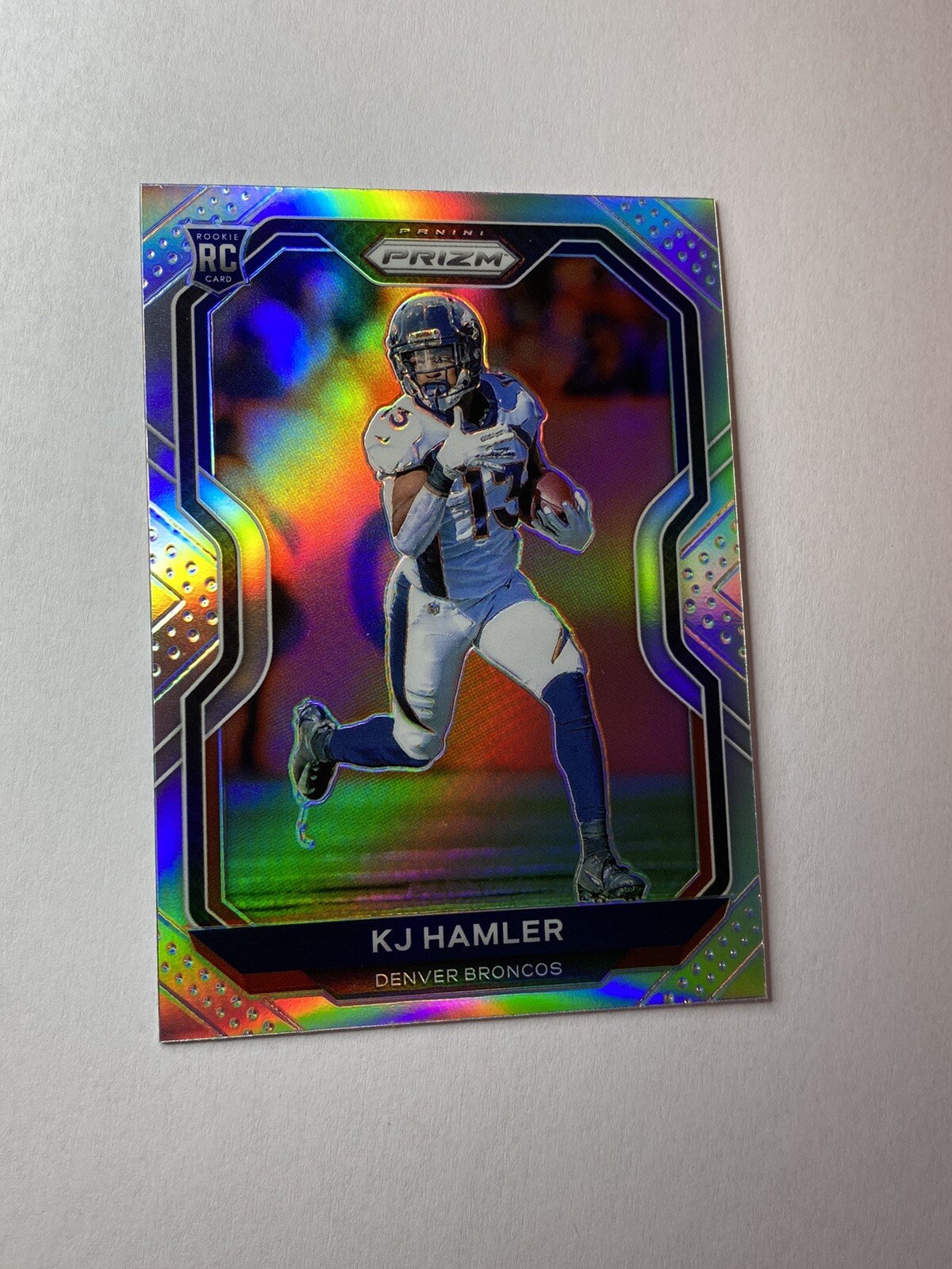 KJ Hamler 2020 Panini Prizm Rookie #315 Silver RC! Denver Broncos!