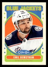 Emil Bemstrom 2021-22 O-Pee-Chee Retro #437