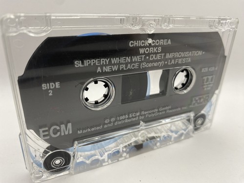 Chick Corea - Works - ECM Jazz Cassette Tape - Picture 3 of 4