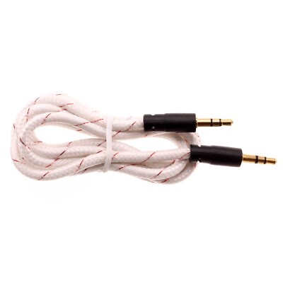 3.5mm Aux Cable Adapter Car Stereo Aux-in Audio Cord Speaker for Cell Phones