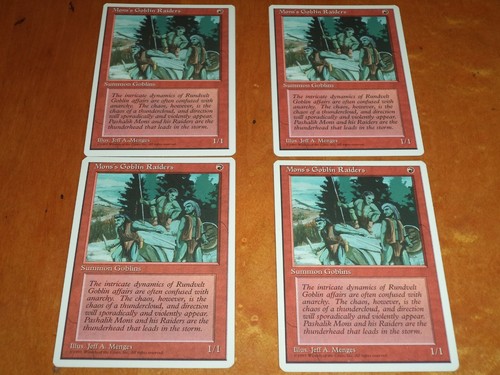4x Playset MTG Magic the Gathering Complete Set of 4 x4 Cards Fourth Edition 4th - Afbeelding 103 van 172