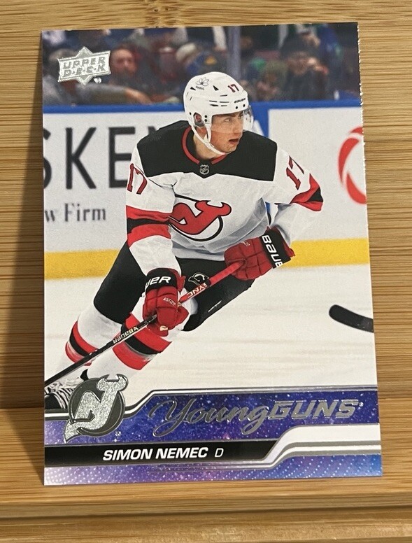 2023-24 Upper Deck Extended Series - Young Guns #727 Simon Nemec