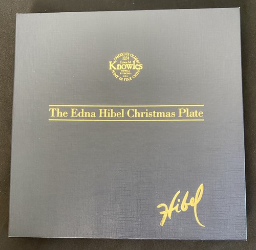 Edna Hibel The Gifts of the Magi 1986 Christmas Collectors Gold Numbered Plate - Picture 7 of 9