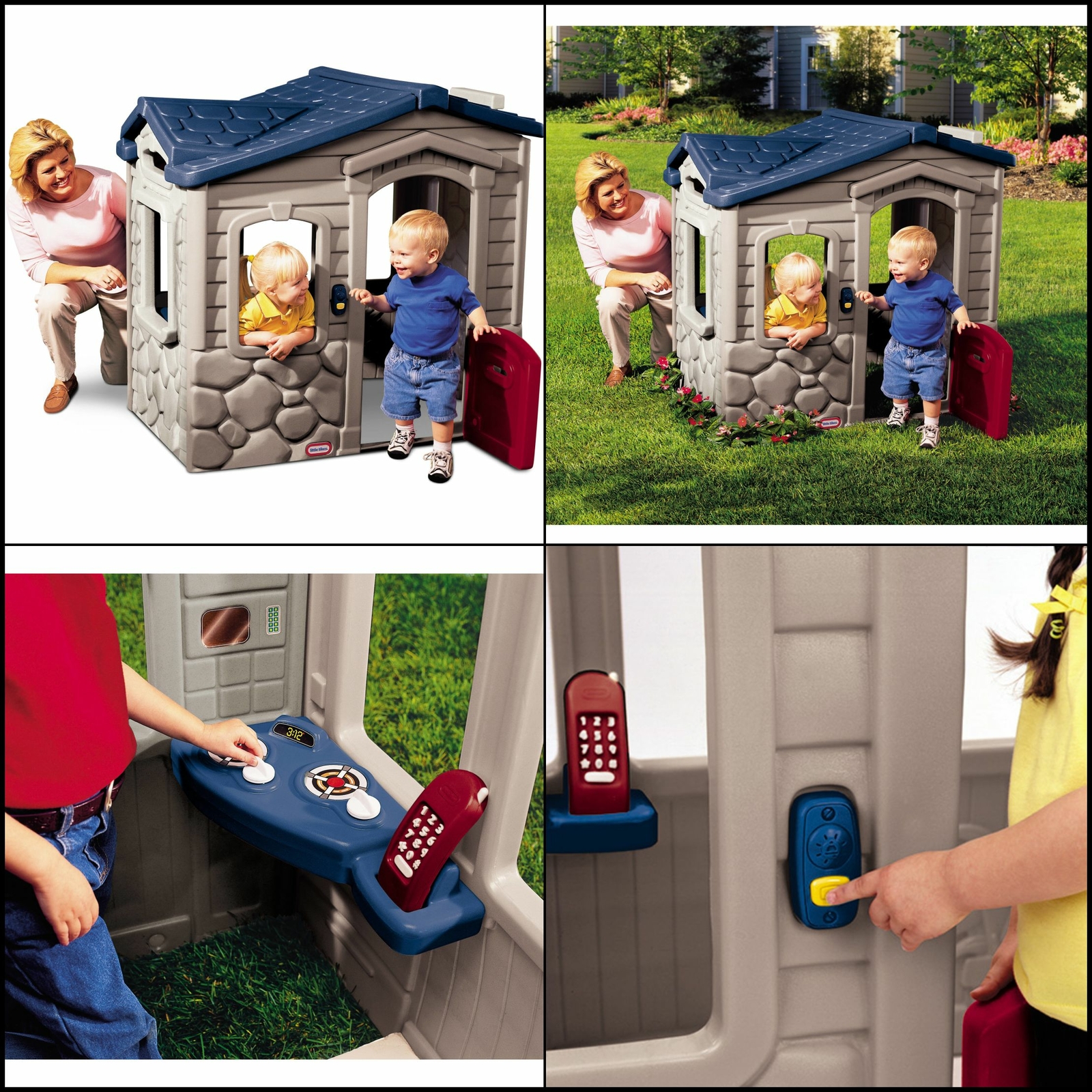 little tikes magic doorbell playhouse