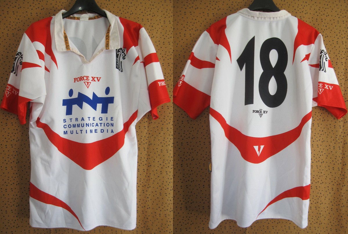Maillot rugby rétro Force XV N°18 – The Sport Nuggets