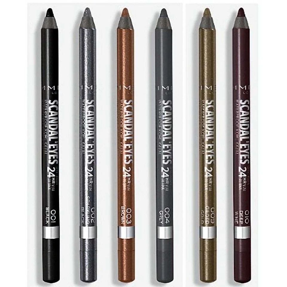 Rimmel Scandal'Eyes Waterproof Eyeliner - Choose Your Shade