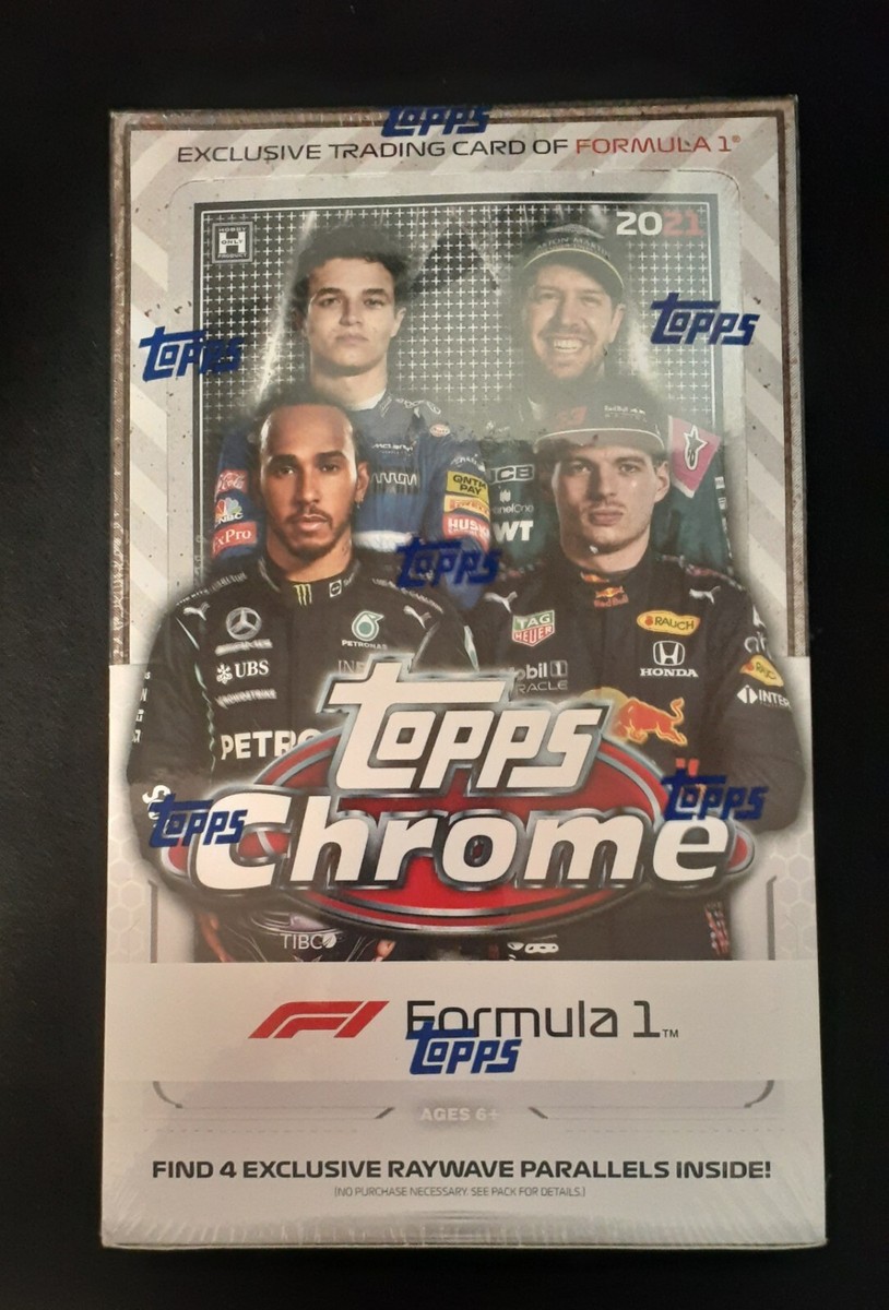 2021 Topps Chrome - Formula 1 Racing F1 - Hobby Lite Box
