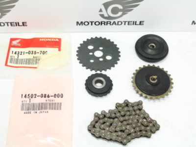 Honda Z 50 A R J Monkey 1969-1999 sprocket roller+cam chain guide set Genuine-re