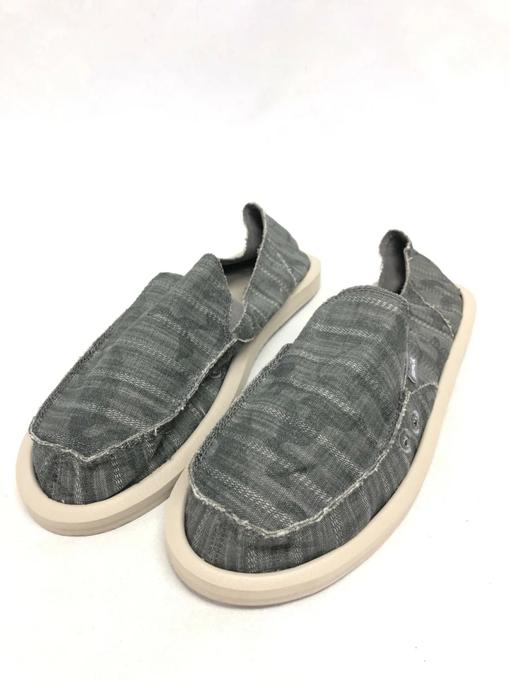 Zapatos sin cordones Sanuk Donna vintage camuflados carbón 1116851 para mujer Foto 3 de 4