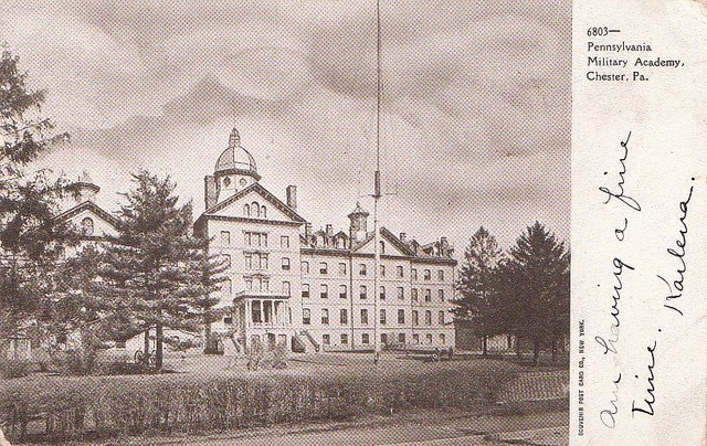 Postcard Pennsylvania Military Academy Chester PA 1907 eBay