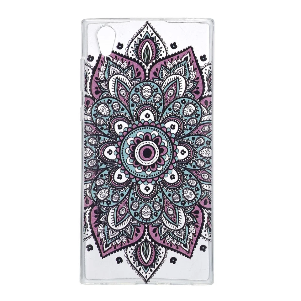 Housse Sony Xperia XA1 Étui Téléphone Protection Sac Coque Henna Multicolore - Photo 2/4