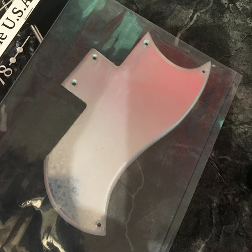 Chrome Acrylic Pickguard for Gibson SG SGM SGJ Future 60's 70's Tribute USA 