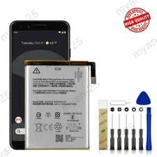 For Google Pixel 3 Replacement Battery G013A-B Tools