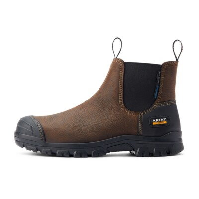 Ariat Herren Treadfast Chelsea H2O Stahlkappe Arbeitsstiefel