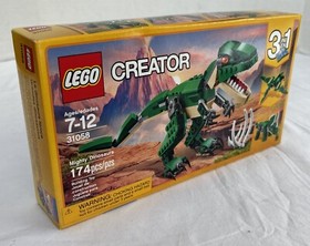 LEGO CREATOR: Mighty Dinosaurs (31058) 3 In 1, 174 Pieces, NEW In Box