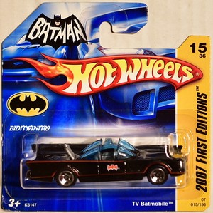 hot wheels batman 2007 first edition