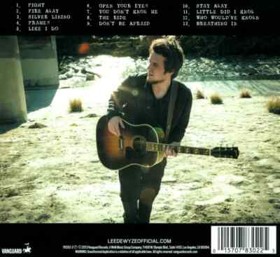 LEE DEWYZE - FRAMES - VERY GOOD CD