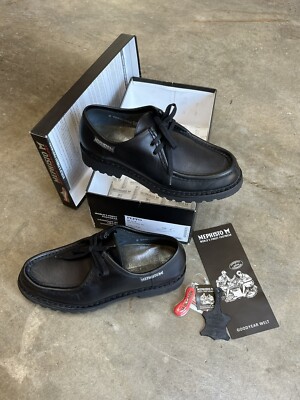 Excellent! 🖤 Mephisto Peppo Black MOC Boot Wallaby Paraboot US