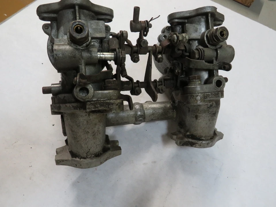 Carburadores dobles/admisión British SU Carb Morris Minor MG Austin Triumph ~ AUC 990 Foto 3 de 4