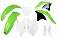 Set Plastics Motorradverkleidungen Full Kawasaki Kxf 250 2007 Ufo Plast Replik
