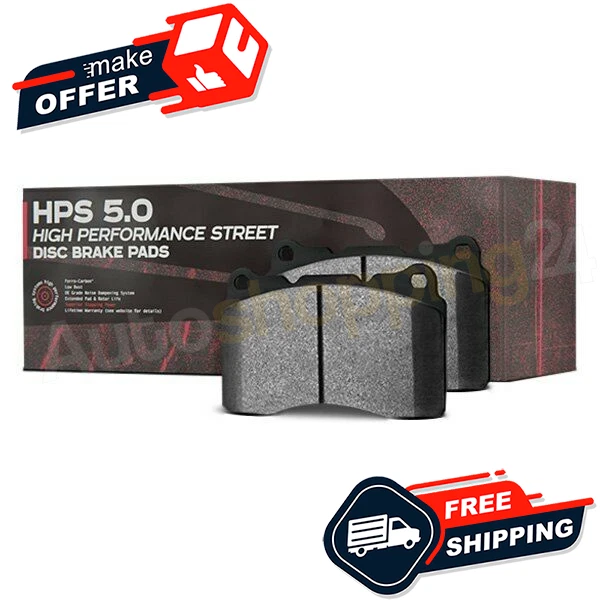 Pastillas de freno delanteras compuestas Hawk HB916B.740 Street 5,0 HPS 5,0 para BMW 840i 2021 Foto 2 de 4