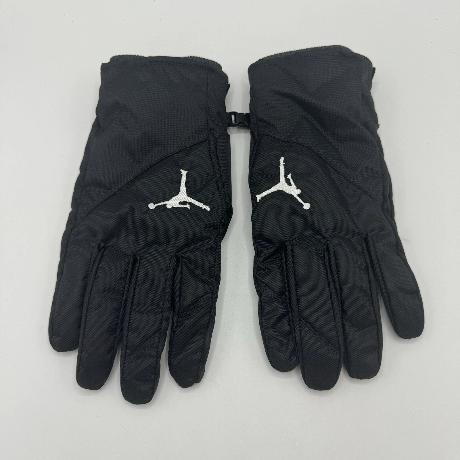 Air Jordan Insulated Winter Gloves Black/White Men's Size 3XL