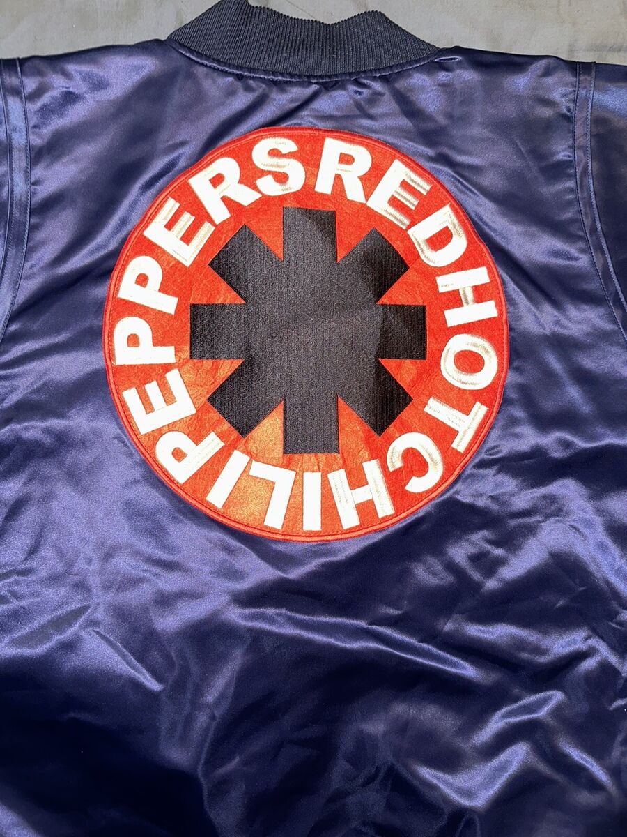 Red Hot Chili Peppers Official 3XL Satin Bomber Jacket w Red Hot Chili Peppers Official 3XL Satin Bomber Jacket w