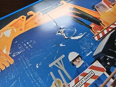 Vintage PLAYMOBIL Bulldozer 3472 Excavator Earthworkers