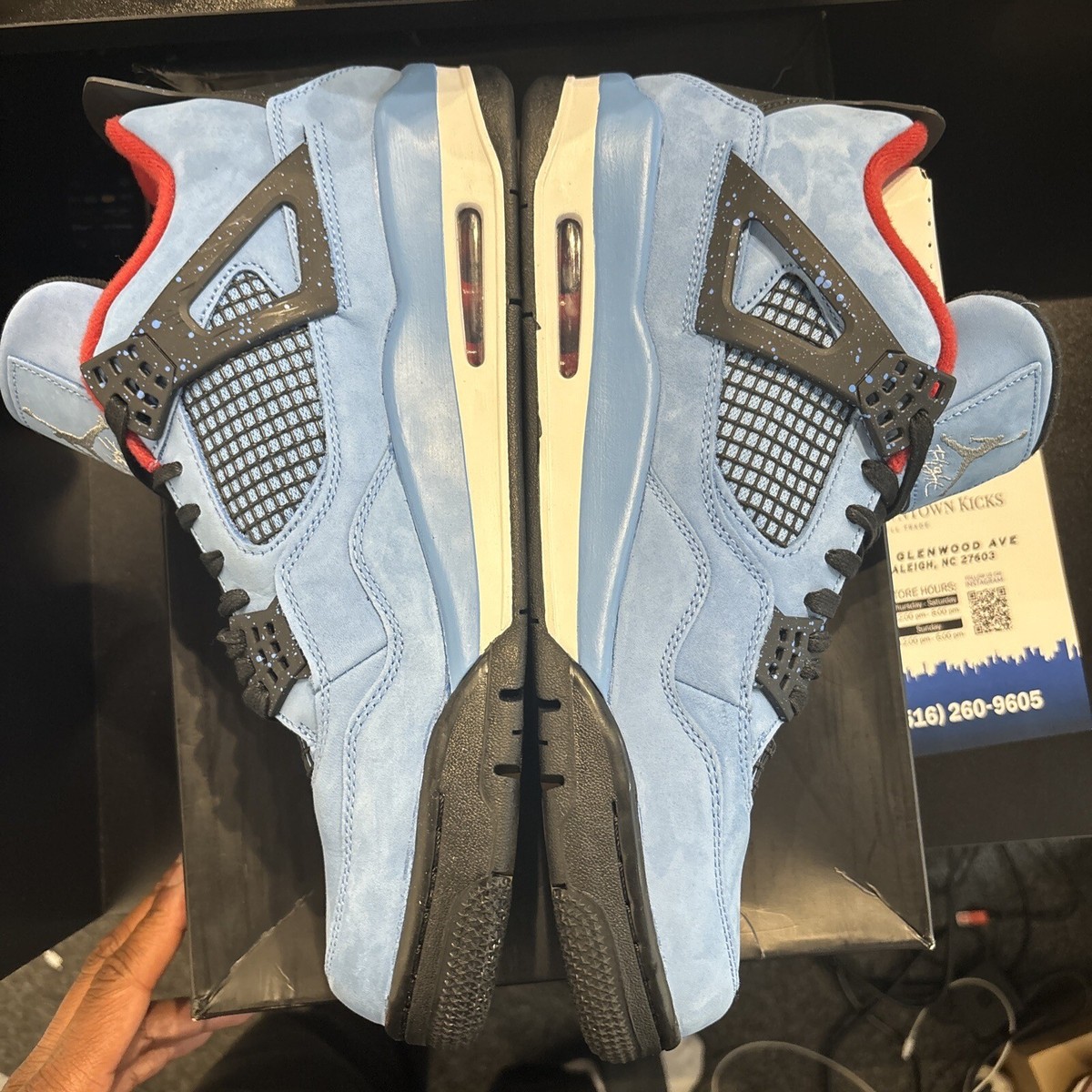Travis Scott x Air Jordan 4 Retro Cactus Jack - Size 13 - 308497