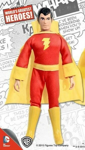 Figures Toy Co. & DC World's Greatest Heroes Shazam 8" Mego Type Figure MINT - Picture 1 of 12