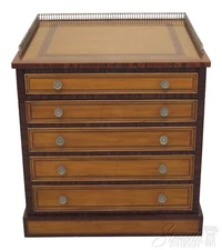 L46532EC: MAITLAND SMITH Satinwood Inlaid Occasional Cabinet