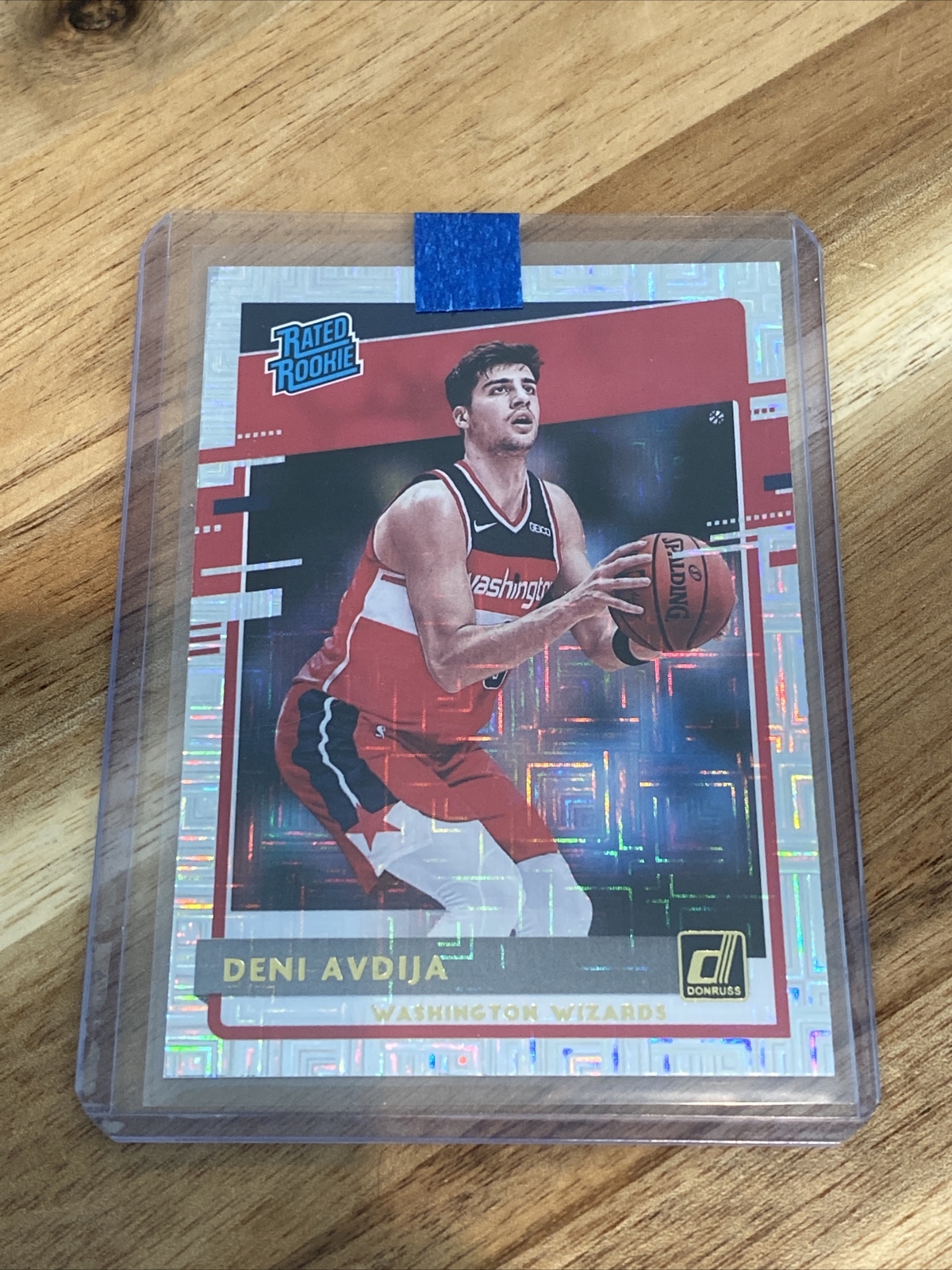 2020-21 Donruss Choice Deni Avdija SILVER MOJO RATED ROOKIE #205 SP RC