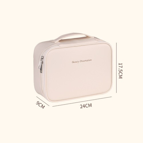 Portable Travel Cosmetic Bag Large Capacity Waterproof Toiletry Bag Storage B AT - Photo 3/16