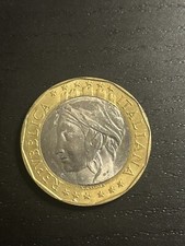 Moneta DA 1000 Lire 1998 Rara REPUBBLICA ITALIANA 