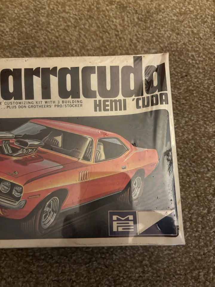 MPC 1/25 '71 BARRACUDA HEMI 'CUDA 3 IN 1 FACTORY SEALED RARE 1-7102-200 - Image 3 of 4