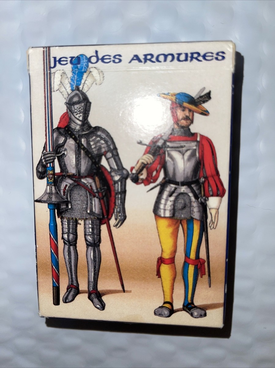 Jeu De 54 Cartes – Armures Et Costumes De Charlemagne à Louis XIII, Thème Historique