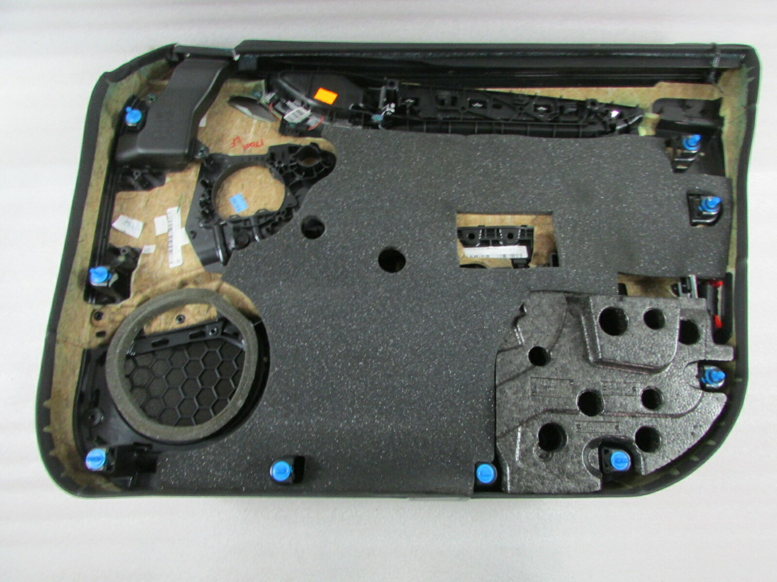 Maserati Ghibli, LH, Left Front Door Trim Panel, Black, Used, P/N 6700234940