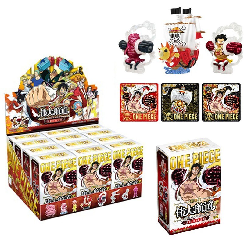 Kayou One Piece Rubber Doll Booster Box Collection Card Toys New